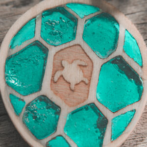 Sea Turtle Ocean Keychain